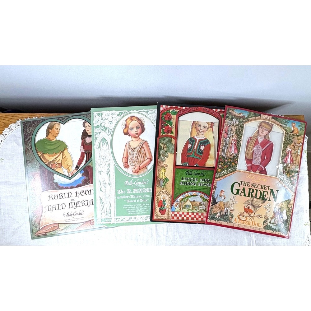 Vintage Paper Doll Book Lot Shirley Temple Little Women Dolly Dingle 15 booklets